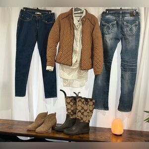 Button Down Long Sleeve Double Cuff Shirt